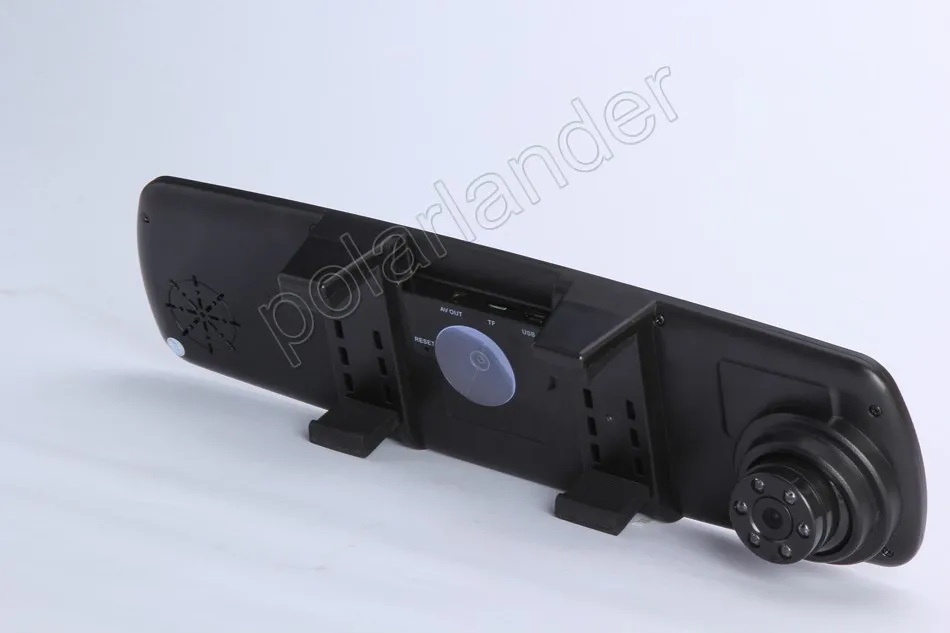 2,7 дюймов зеркало заднего вида автомобиля DVR видео рекордер 120 градусов ИК ночного видения тире камера