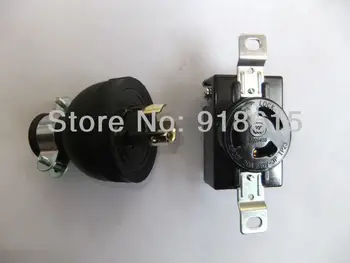 

gasoline generator parts,locking socket and plug,XH001 20A 250V-3p IP23,good quality