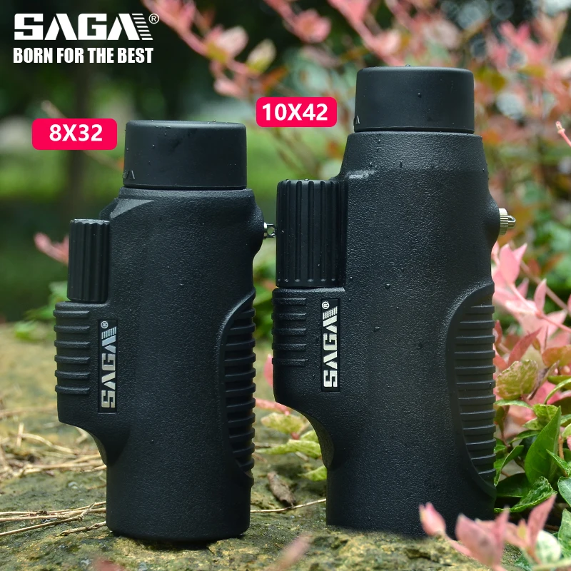 SAGA BAK4 8x32 10x42 Монокуляр телескоп HD Мини Открытый Охота Кемпинг телефон туризм