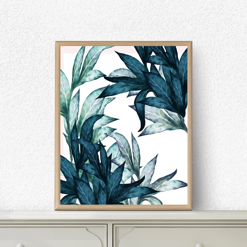 Watercolor Botanical Poster Print