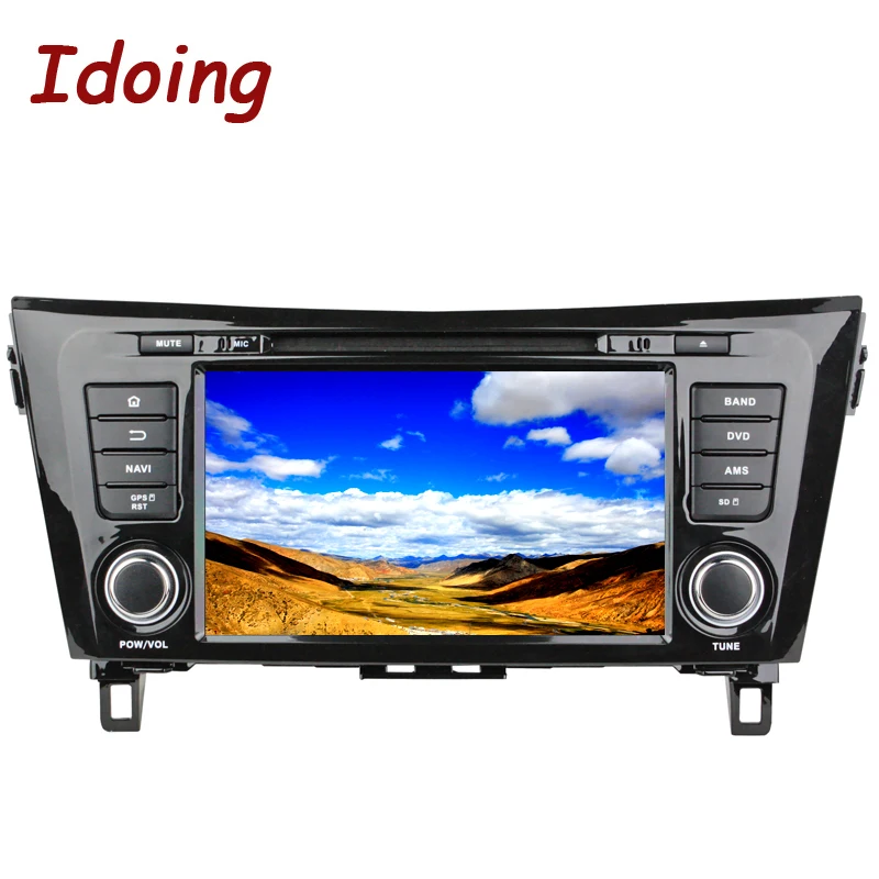 Автомобильный dvd плеер Idoing 2Din 8 дюймов Android 0 подходит для Nissan qashqai/X Trail 2014 gps