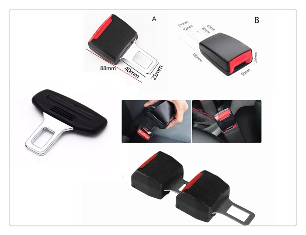 Car seat belt buckle induction child pregnant woman insurance