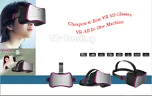 2016 New Arrival: Virtual Reality All In One Machine Headset VR BOX Andriod 4.4 WIFI 1G/8G 1280×720 Cheapest VR Machine
