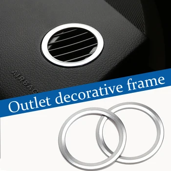 

Car Styling 2pcs/set Car air conditioning outlet decoration Cover trim For Mercedes Benz ML GL Class GLK GLS GLE X204 W166 X166