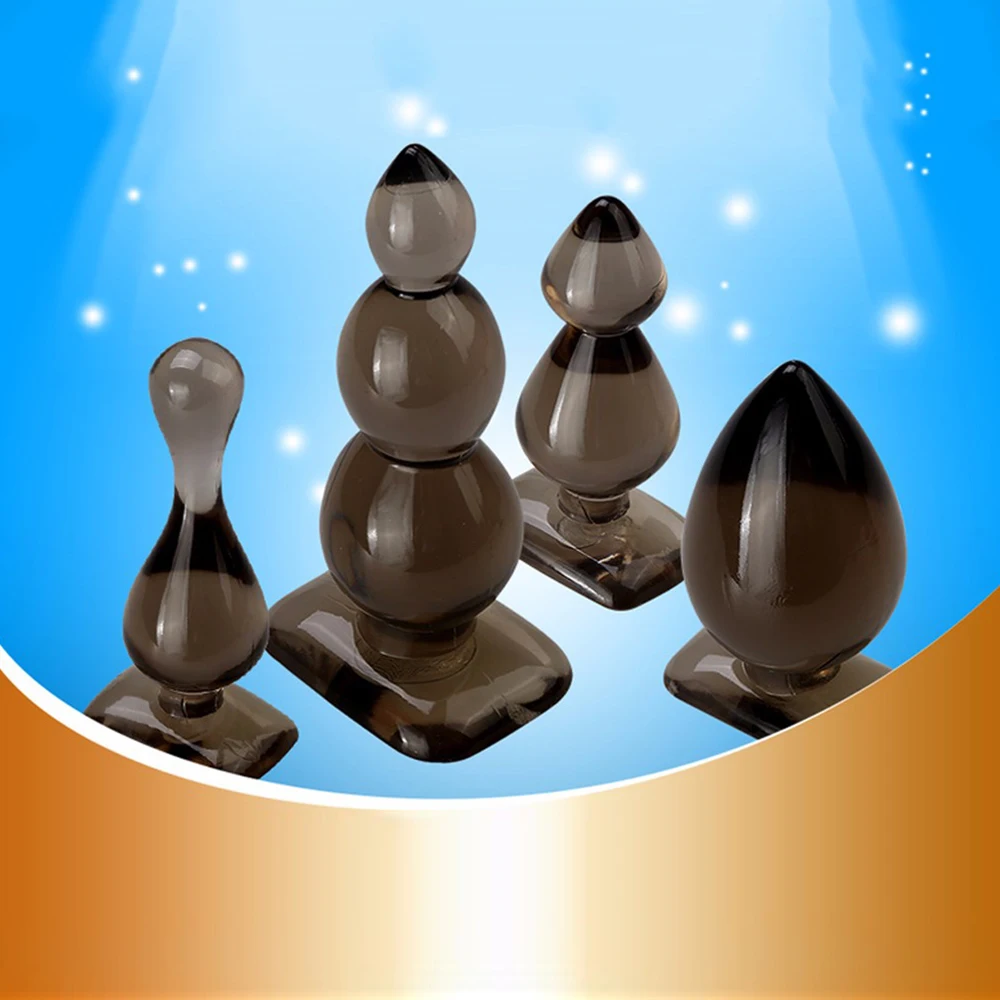 Stimulating Plug Soft Silicone Moe Baby Bead Thunder Ass Plug Anus Gags Practical Jokes Toy