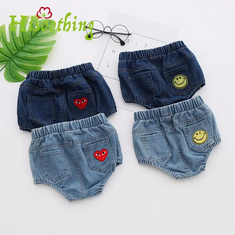 Cowboy Smiley Triangle Shorts Baby Bread Pants Infant Girl Ruffle Ruffled Panties baby kids clothes | Детская одежда и обувь