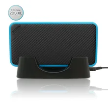 Зарядная док-станция держатель Подставка для NAND 2DS XL/LL с мини usb-кабелем