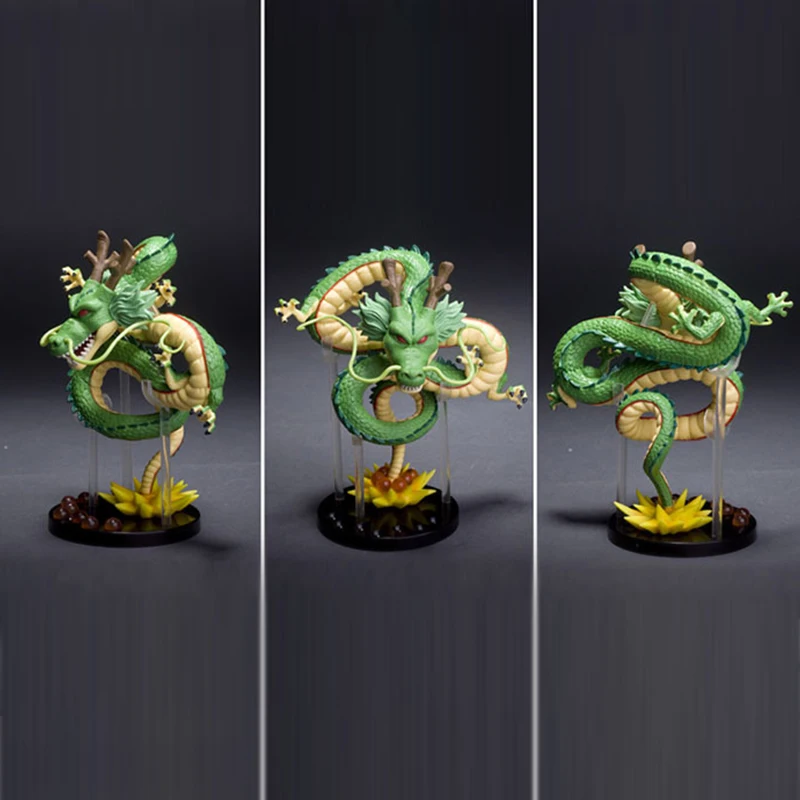 Dragon Ball Z фигурки Shenron Dragonball цифры комплект аниме Рисунок дель дракона + 7 шт. 3 5 см