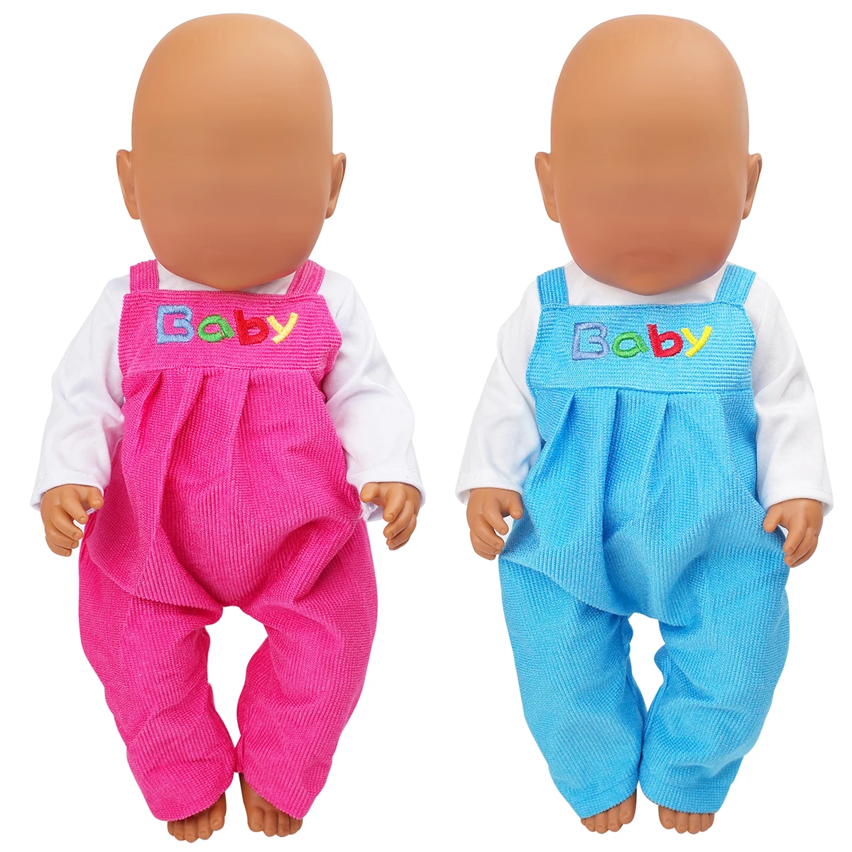 Детская кукольная одежда PellyBaby комбинезон размер 43 см для новорожденных летняя |