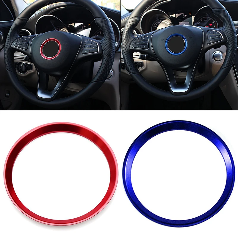 

Steering Wheel Decorative Ring Cover for Decals Mercedes-Benz New C-Level GenericQuick Release Car Styling Paillette Accessories