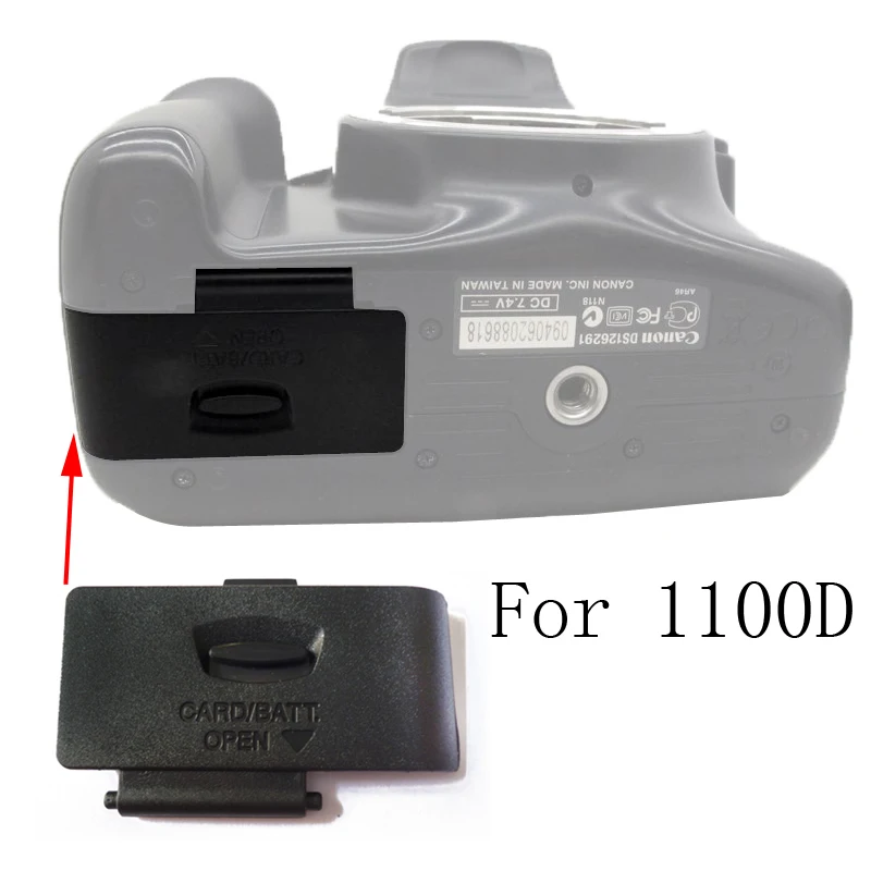 10 шт./лот Крышка батарейного отсека для canon 20D 30D 300D 350D 400D 450D 500D 1000D 1100D 1200D 700D T5i 650D