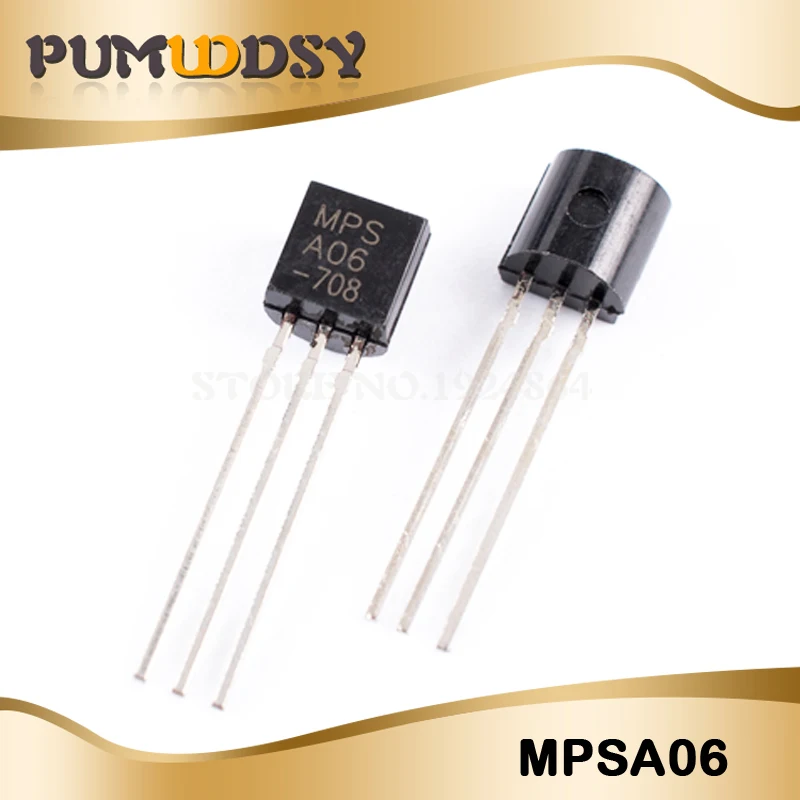 

50PCS MPSA06 A06 TO-92 TO92 Triode new original free shipping