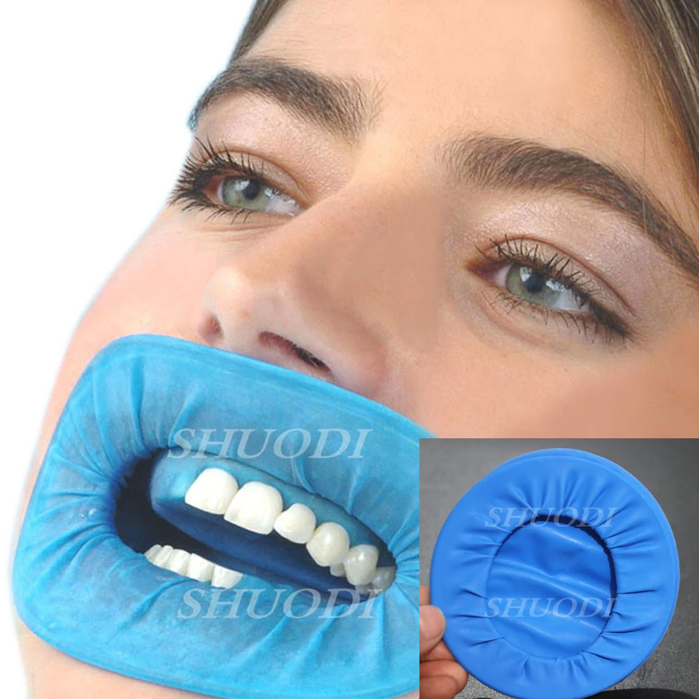 10 Pcs Disposable Dental Rubber Dam Cheek Retractor for Dentist Surgery