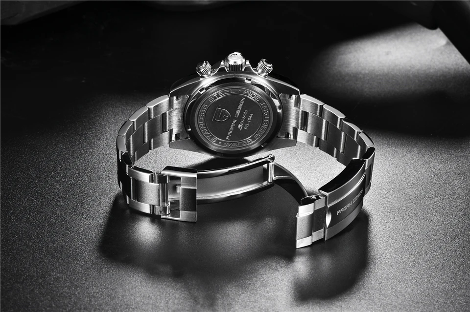 2019 новые PAGANI дизайнерские Брендовые Часы мужские многофункциональные часы из нержавеющей стали деловые Роскошные Кварцевые наручные часы