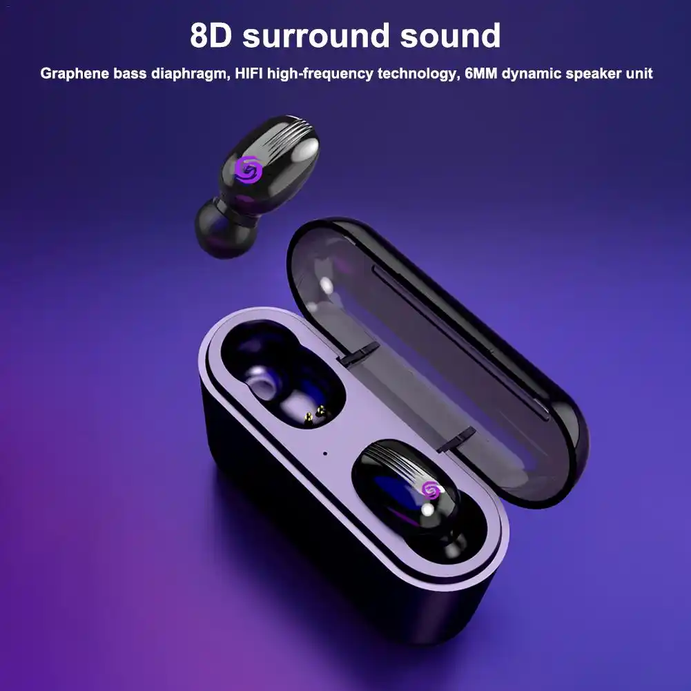 touch mini invisible binaural earphone