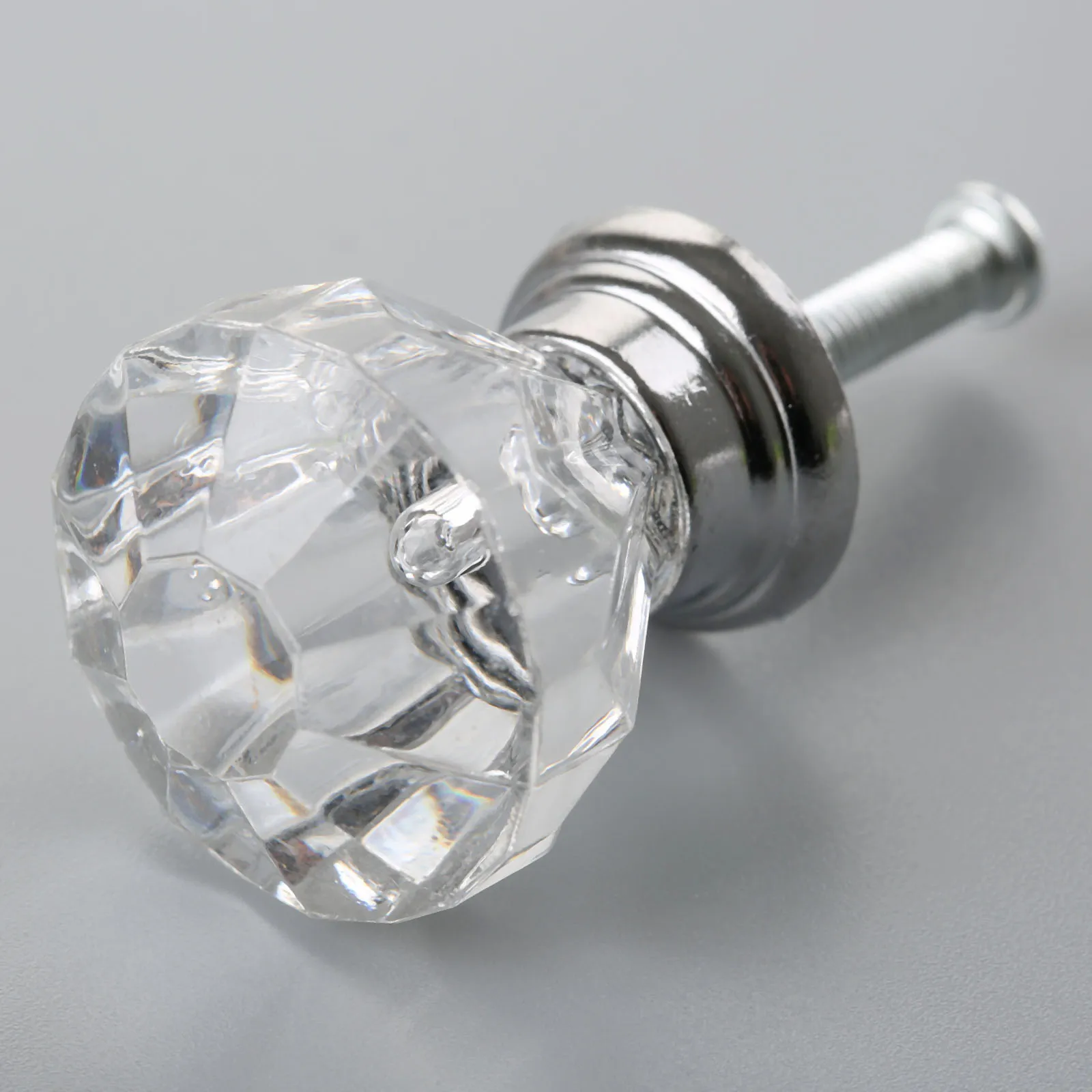 DRELD Алмазная форма Хрустальные стеклянные ручки оборудование для обработки мебели шкаф ручки для выдвижных ящиков кухонный шкаф ручки