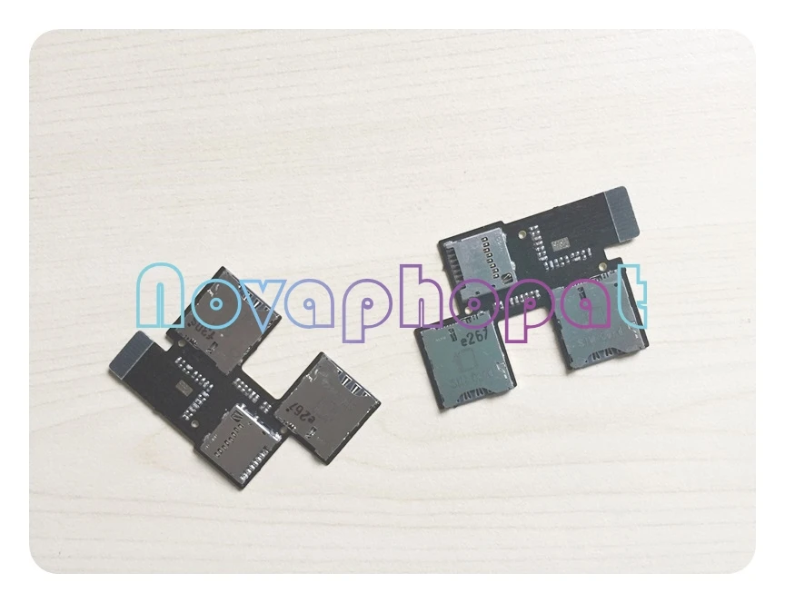 Novaphopat для HTC Desire SV T326E лоток двух SIM-карт и держатель карты памяти SD гибкий кабель