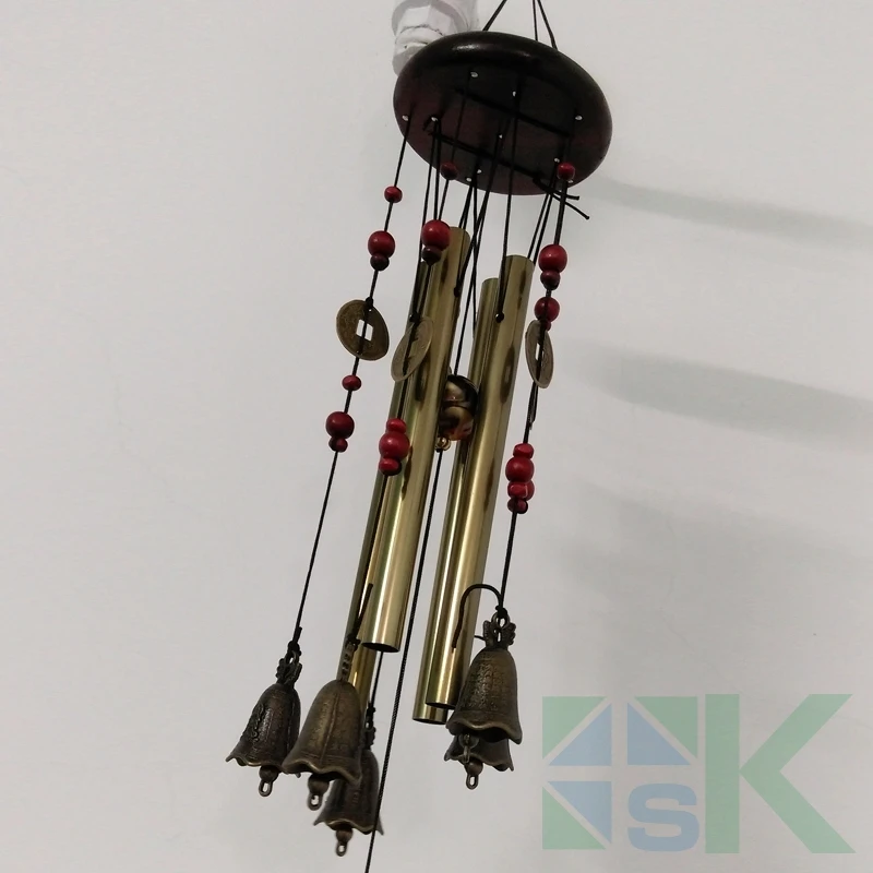 Bells For Decoration Extraordinary New Creative Decoration Gift 4 Tubes 5 Bells Copper Coins Inspiration Bells For Decoration Beauteous New Creative Decoration Gift 4 Tubes 5 Bells Copper Coins Design Inspiration