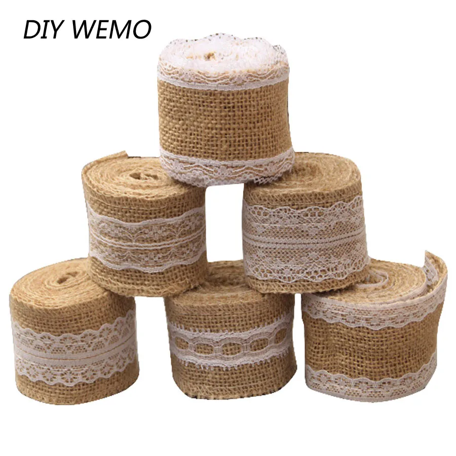 Twine String 8 Rolls Burlap Ribbon Set - Natural Jute Twine For Crafts \u0026  Wedding Decor Jute Twine Rolls, image size:900x900