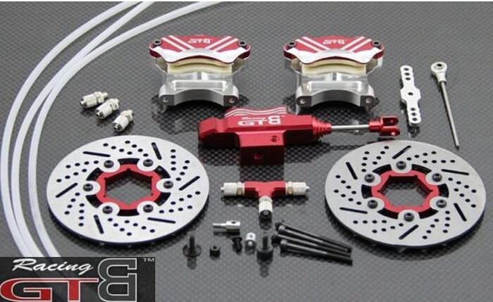 

1/5 Baja Hydraulic Front Disc Brake Kit V2 Extenders GTB fit 5B 5T SC KM