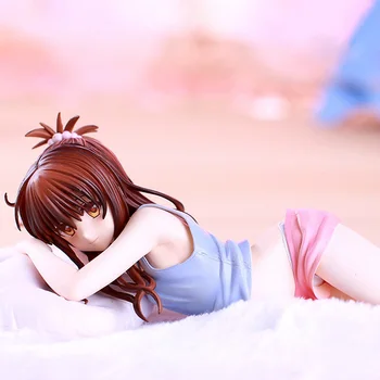 

To LOVE-Ru Yuuki Mikan Lying Posture Darkness Anime Model Christmas Gift Toys Hobbies Action Figures Anime Action Figures