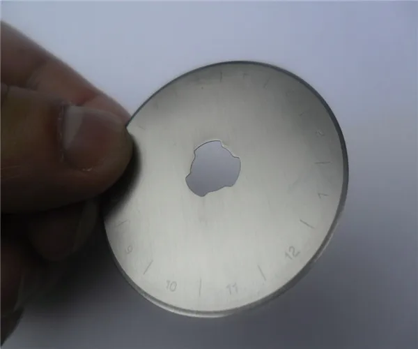 

100 pcs/Lot 45mm round blades,Cloth Cutter Fabric Cutting Machine Rotary knife Blades,SKS-7