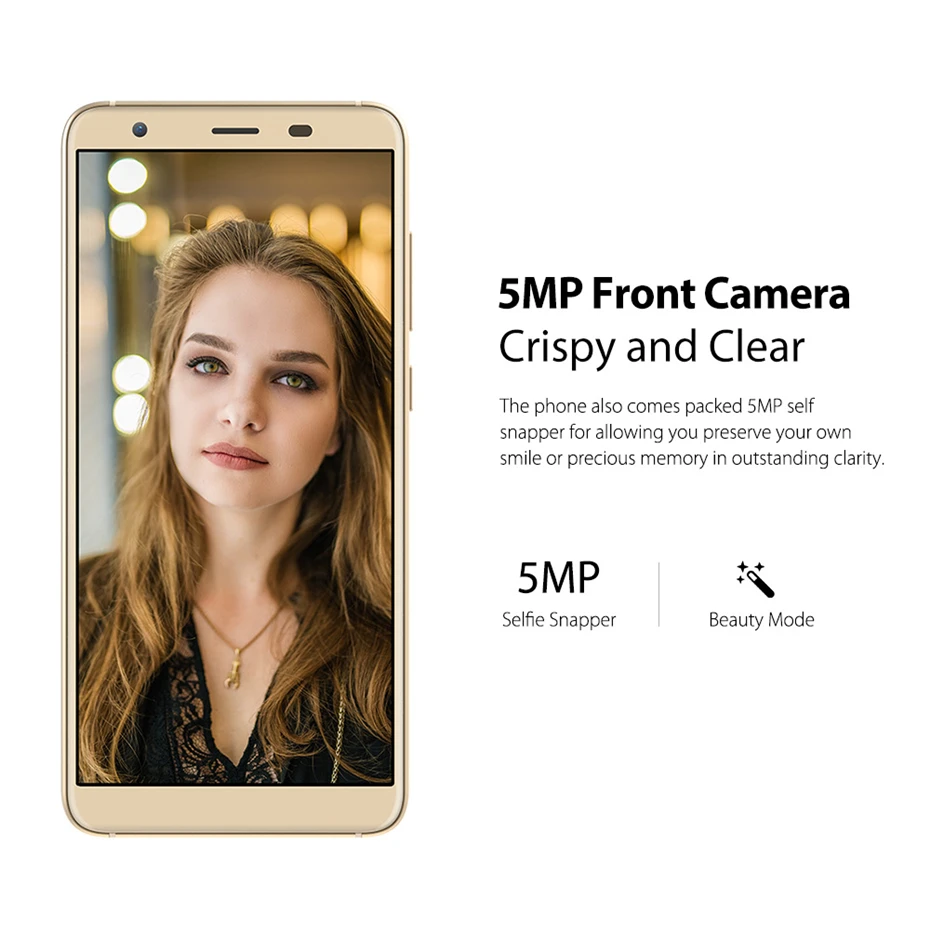 Ulefone S1 Мобильный телефон Android 8,1 5,5 дюймов 18:9 MTK6580 четырехъядерный 1 ГБ ОЗУ 8 Гб ПЗУ 8МП+ 5Мп задняя двойная камера 3g Sim смартфон