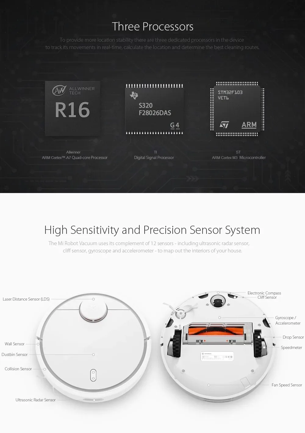 Робот-пылесос Roborock S50 11 MI 2 для дома, автоматическое подметание пыли, стерилизация, приложение, умный планируемый моющий пылесос для дома