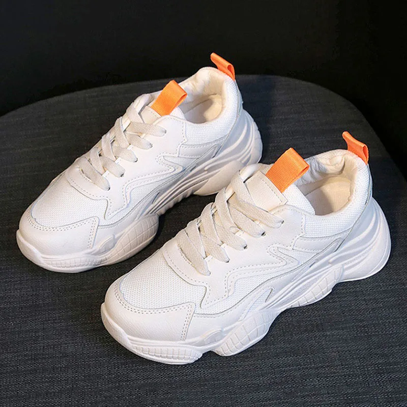 

Women running shoes 2019 Fashion Women Platform sneakers breathable mesh sport shoes outdoor women shoes casual sneaker footwear