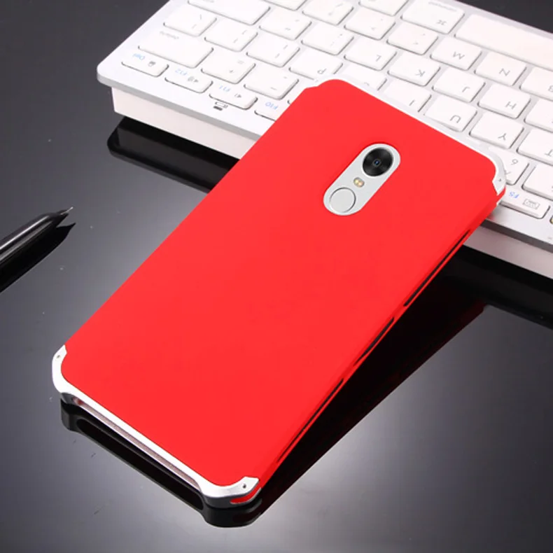 Чехол для телефона Xiaomi Redmi Note 4X Алюминиевый металлический каркас Чехлы Жесткий ПК
