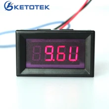 Цифровой красный/синий/зеленый светодиодный Тахометр 2 в 1 с дисплеем напряжения батареи под напряжением и сверхнапряжением для автомобиля Авто