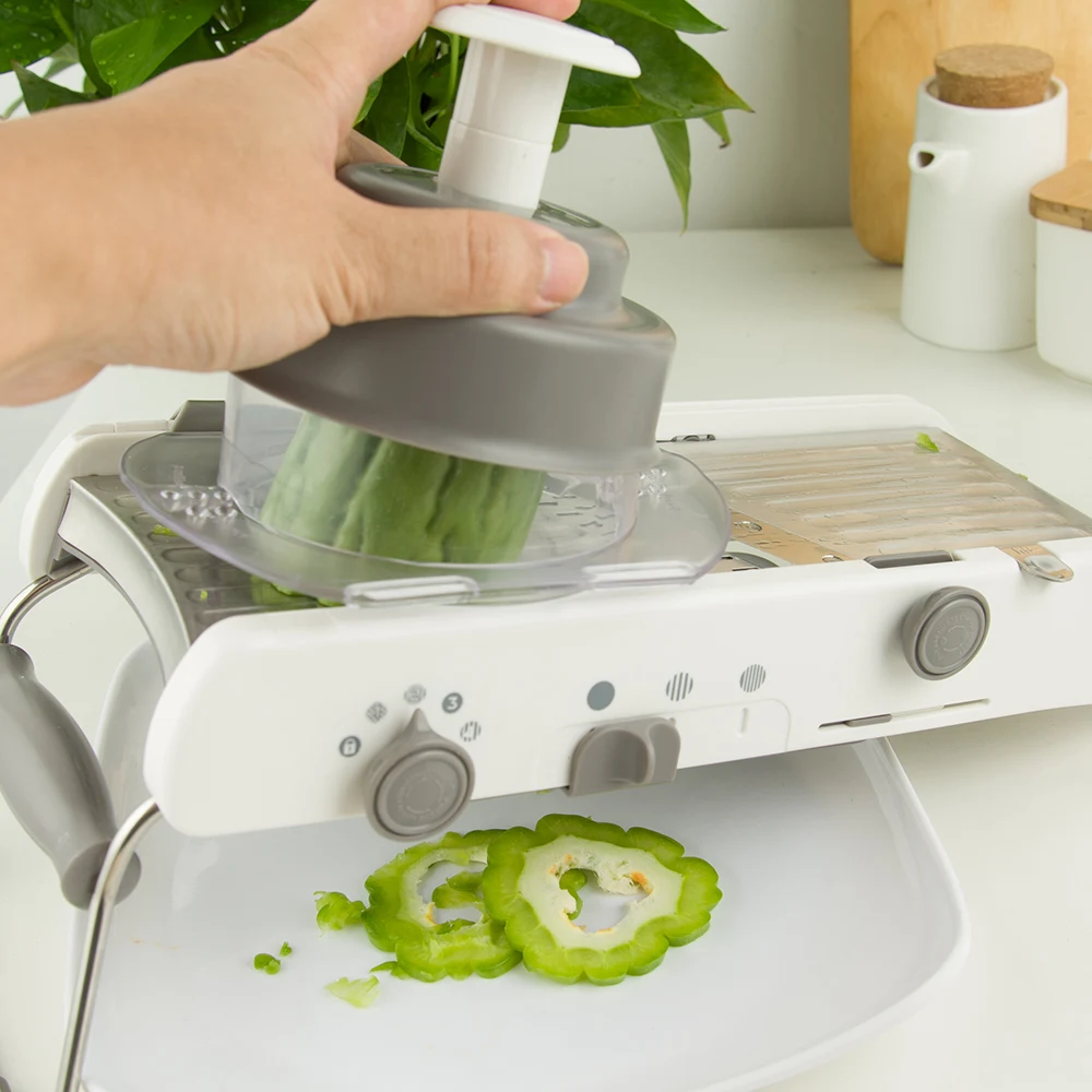 

DAMASK Vegetable Cutter With Steel Blade Manual Mandoline Slicer Carrot Potato Slicing Onion Fruit Cheese Grater Kitchen Tools