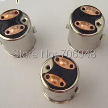 5 шт. BA20D круглые светодиодные лампы, авто держатели ламп