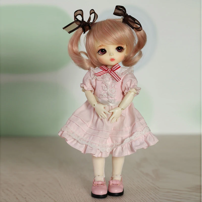 Кукла OUENEIFS латти жёлтая Хани 1/8 bjd sd фигурки из смолы модель тела для маленьких