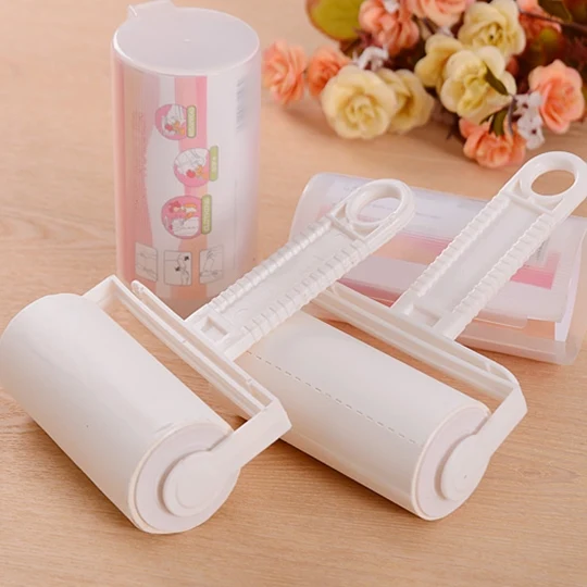Clothes sticky hair rollers tear coat clothing removal device roller brush is paper dustclothes