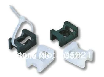 

STM-1S Nylon Saddle Cable Tie Mount ,Cable Tie Screw Mounts,saddle type tie mount, Free shipping 1000PCS/Bag