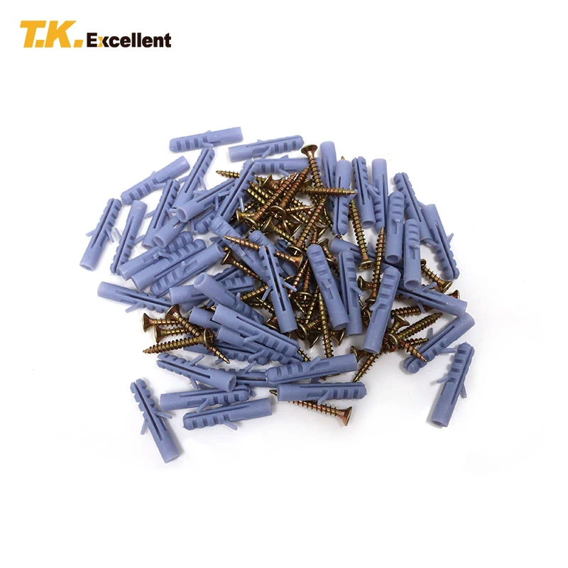 T.K.EXCELLENT 100 шт C1022 головка Pozidriv фибровые винты и PP E6 рыбы форма расширения крепежные