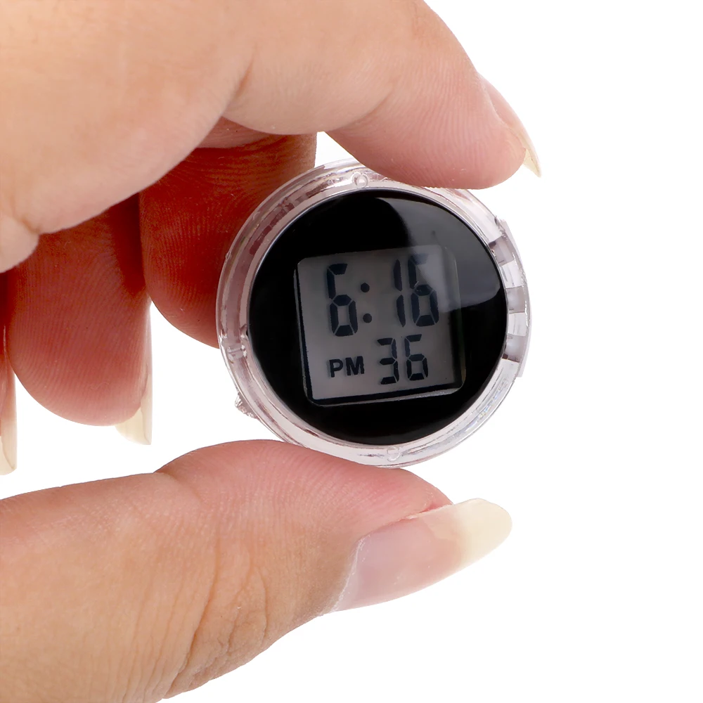 электронные часы на скотче. мини электронные часы. мини-цифровой lcd auto автомобиль. Diy kit электронные часы с aliexpress. электронные часы с таймером помидор.