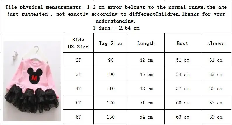 Платье для маленьких девочек с длинными рукавами; весеннее платье с Минни; От 2 до 6 лет для дня рождения; повседневная одежда для маленьких девочек; Vestido Bebes Infantil