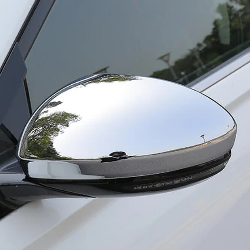 Tonlinker Внешняя Автомобильная крышка зеркала заднего вида чехол наклейка для Nissan ALTIMA автомобильный Стайлинг 2 шт. ABS хромированная крышка наклейки