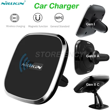 

NILLKIN QI Wireless Charger Pad Car Charger For Samsung Galaxy Note 8 S8 S9+ Wireless Charging Phone Holder for iPhone X 8 Plus