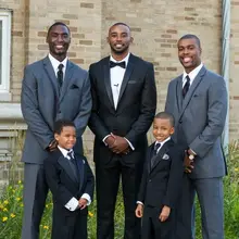 Черный, серый цвет дружки костюм индивидуальные 2 шт. Мужская Свадьба Пром Костюмы Best человек блейзер Обувь для мальчиков Наряд жениха Смокинги для женихов TERNO