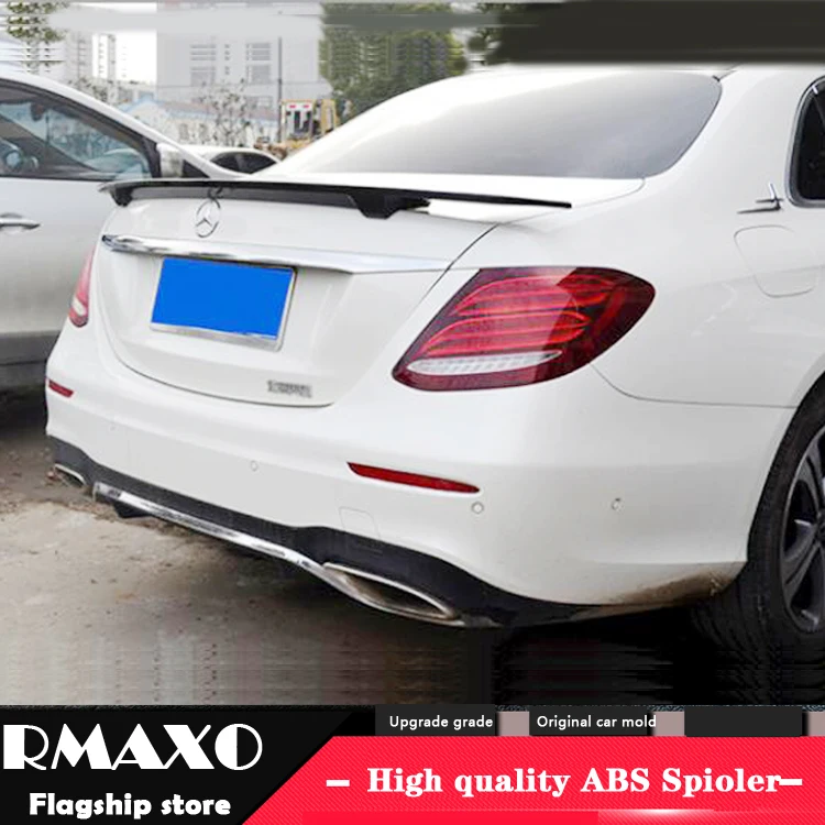 

For Benz CLA W117 Spoiler 2014-2017 CLA200 CLA220 CLA260 High Quality ABS Material Car Rear Wing Color Rear Spoiler