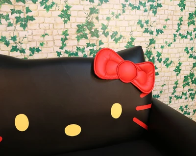 Луи мода дети учатся диван Принцесса hello kitty Набор милый мультфильм - Цвет: Single person