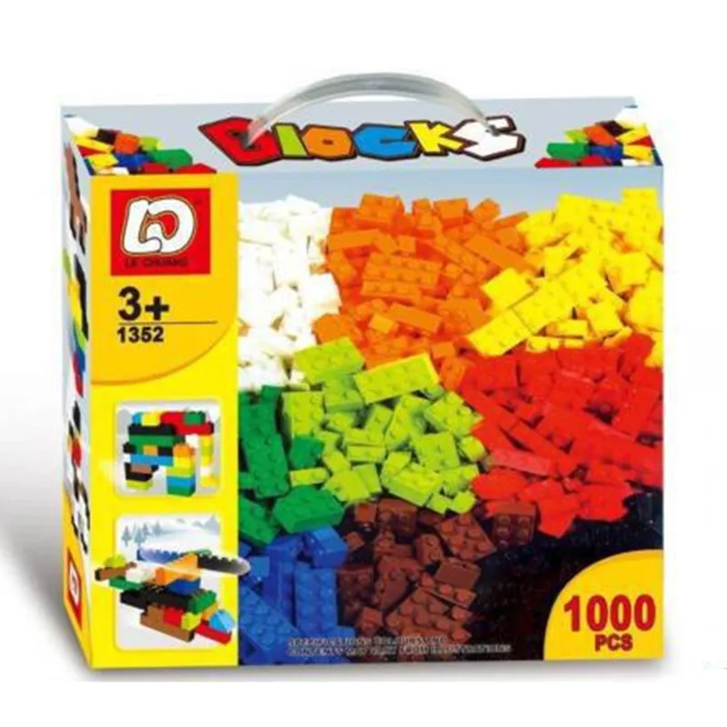 

1000pcs Bricks Designer Creative Classic DIY Building Blocks Sets City Educational Toys For Children Kits Compatible With