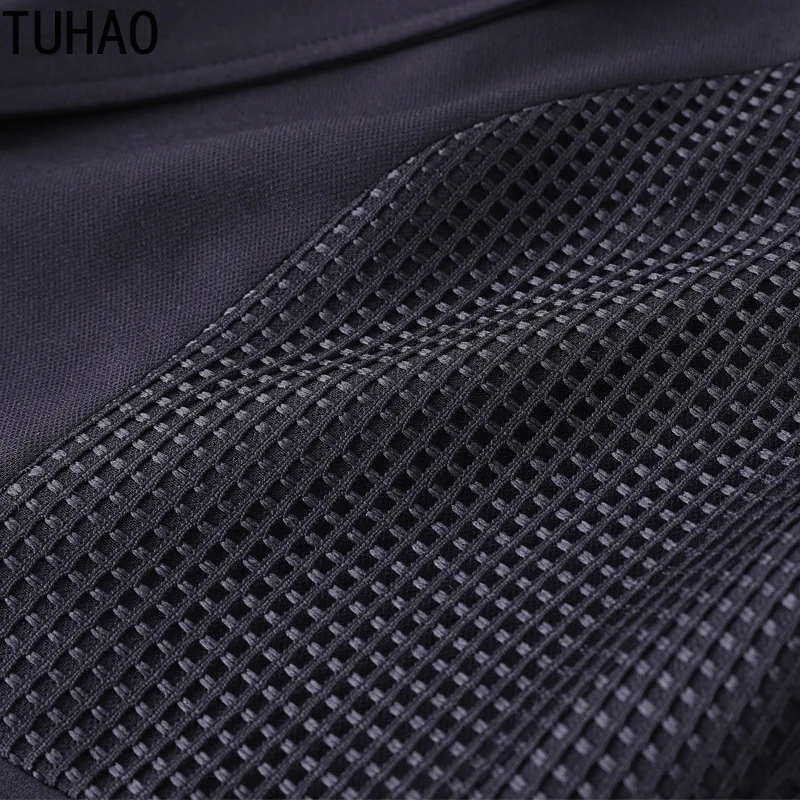 TUHAO размера плюс 10XL 9XL 8XL Женский блейзер с длинным рукавом черный офисный женский костюм Свободное пальто Женская куртка топы 6XL 5XL Базовые Куртки