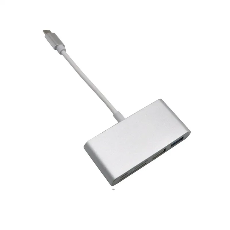 5 в 1 Тип-C USB-C 3,1 OTG USB 3,0 2,0 концентратор SD/TF Card Reader комбо для портативных ПК A8