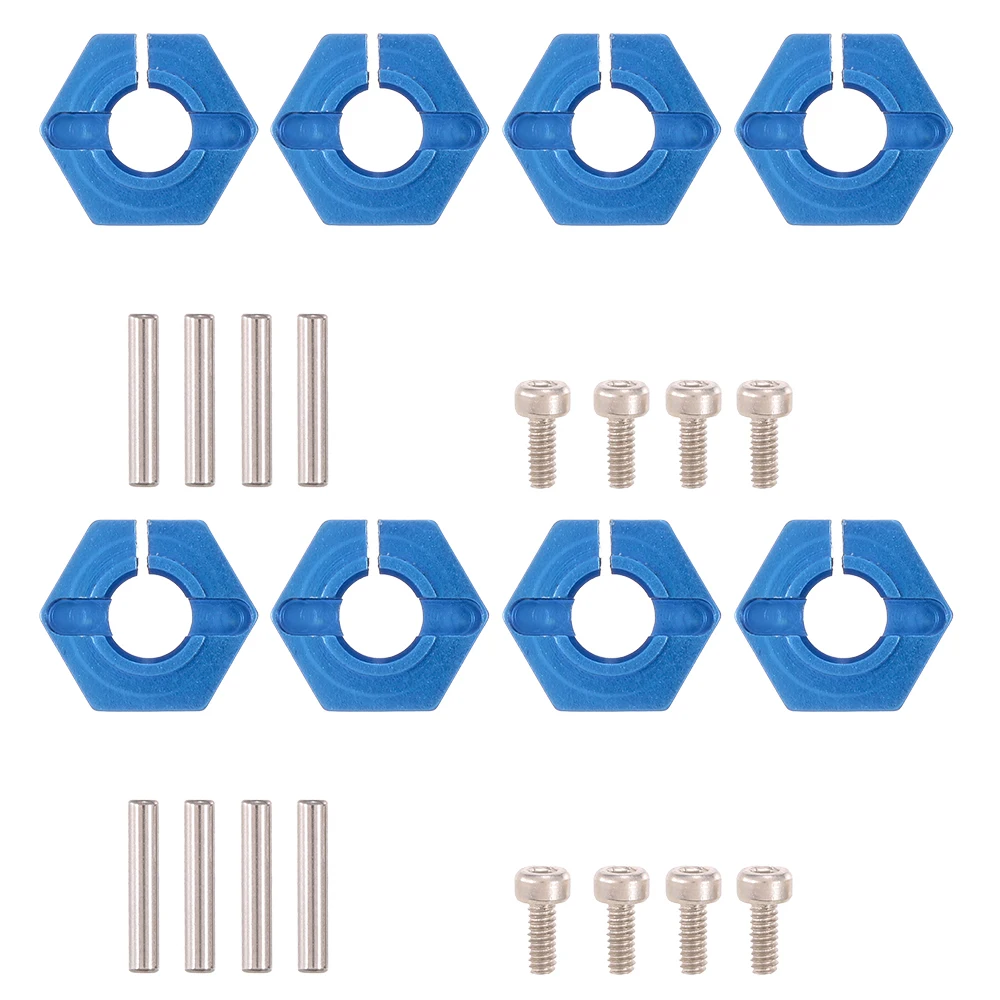 1:10 RC автомобиль 12 мм алюминиевый шестигранник колеса гайки с штифтами винты для 1:10 Traxxas Tamiya LRP HSP HPI Redcat WLtoy RC автомобили