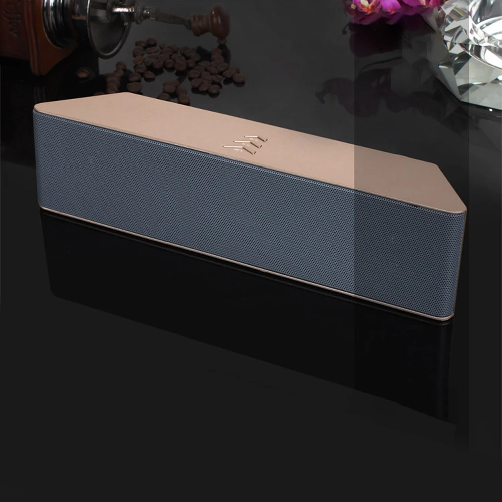 Беспроводная Bluetooth 4,0 динамик сабвуфер стерео карта подключаемый Тип голосовой подсказки управление клавишами Спорт на открытом воздухе портативная музыкальная колонка
