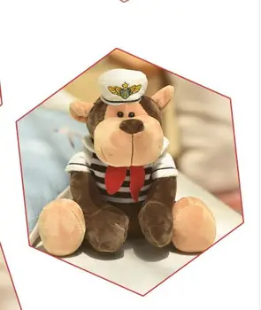 

cute plush monkey toy new creative air force monkey doll gift about 25cm